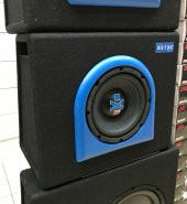 XETEC 20 CM 1200 WATT ÇİFT BOBİN + ÖZEL SLİM KABİN SUBWOOFER BASS - 2