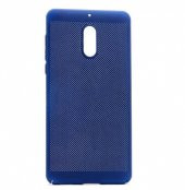 Nokia 5 Kılıf Delikli Rubber Kapak Lacivert - 1