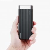 Baseus Parallel Powerbank 10000MAH Taşınabilir Şarj Cihazı-Siyah - 1