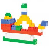 Pilsan Master Bloklar 52 Parça Eğitici Lego Çocuk Oyuncağı YapBoz - 1