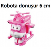 Harika Kanatlar Oyuncak Dizzy - Mini Helikopter Figür Robot - 6 c - 4