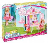 Barbie Chelseanin İki Katlı Evi (Chelsea Kulüp Evi) Oyuncak DWj50 - 8