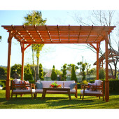 Mandu Ahşap Pergole /Kamelya - 4