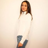 KADIN MY PİNK YAKA TAŞLI UZUN KOL GÖMLEK - 2