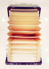 "Antika Cheney Bond 33 Lük Plak Çantası 20 li " - 3