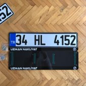 KİŞİYE ÖZEL İSİMLİ PLEKSİ PLAKALIK (TAM BOY) - 1