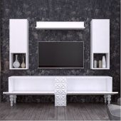 BMdekor TV Ünitesi İnci Desen Beyaz 180 cm - Modatte - 2
