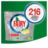 Fairy Platinum Bulaşık Makinesi Deterjanı Kapsülü 72x3 216 Yıkama - 9
