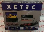 XETEC DIN-1238 KAFA ÇIKMALI NAVİGASYON/DVD/USB İNDASH OTO TEYP - 1