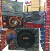 JBL 1000W 30CM BASS+PİONEER 420W OVAL HOPARLÖRLÜFULL SET - 1