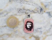 Che Guevara Çelik Erkek Bayan Unisex Kolye ve Zincir mçk197 - 2