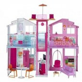 Barbie Muhteşem Malibu Evi Barbienin Evi Oyuncak Büyük Oyun Evi - 2