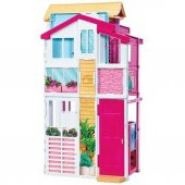 Barbie Muhteşem Malibu Evi Barbienin Evi Oyuncak Büyük Oyun Evi - 3