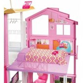 Barbie Muhteşem Malibu Evi Barbienin Evi Oyuncak Büyük Oyun Evi - 4