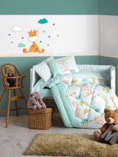 Cotton Box Bebek Uyku Seti Zürafa Yeşil - 1