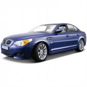 Maisto Bmw M5 1:18 Model Araba S/E Lacivert - 1
