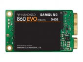 Samsung 500GB 860 Evo mSATA 550/520 MZ-M6E500BW - 1