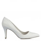Gelin Ayakkabısı Beyaz   Stiletto - 4