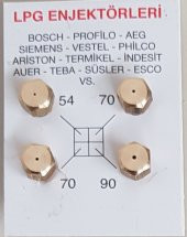 100 takım 7 lik Lpg Ocak Memesi - 1