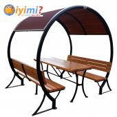 Daire Çatılı Piknik Masası Kamelya - 1