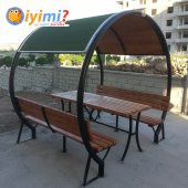 Daire Çatılı Piknik Masası Kamelya - 3