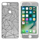 iPhone 7 - 7 Plus Kırılmaz Ön+Arka 3D Temperli Cam Ekran Koruyucu - 7