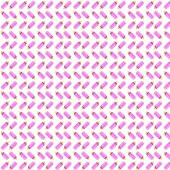 Beyaz Zemin Üzerine Pembe Biberon Desenli Keçe Plaka (DK P46) - 1