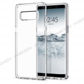 Spigen Samsung Note 8 Kılıf Liquid Crystal Koruyucu Arka Kapak Şeffaf - 3