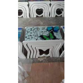 zigon sehpa cam desen parça - 1