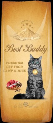 BEST BUDDY GURME KUZU ETLİ KEDİ MAMASI 15KG - 1