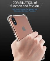 iPhone X Kılıf Nitro KöşeKamera Korumalı Kapak + Nano Cam Ekran K - 2