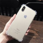 iPhone X Kılıf Nitro KöşeKamera Korumalı Kapak + Nano Cam Ekran K - 4