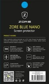 Samsung Galaxy C5 Pro Ekran Koruyucu Blue Nano Temperli Kırılmaz - 4