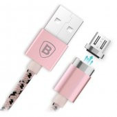 Baseus Insnap Manyetik Çelik Örme Micro Usb Kablo - 2