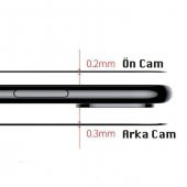 Baseus iPhone X Ön Arka Ekran Koruyucu 3Kırılmaz Cam Kenarları Kı - 3