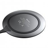 Baseus Metal iPhone Wireless Hızlı Siyah Şarj Cihazı 7.5w - 2