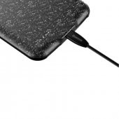 Baseus Plaid iPhone 7 Plus - 8 Plus Siyah Şarjlı Kılıf Arka Koruy - 2