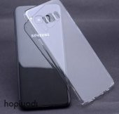Samsung Galaxy S8 Kılıf Şeffaf Sert Arka Kapak Koruyucu Clear Cov - 2