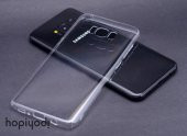 Samsung Galaxy S8 Kılıf Şeffaf Sert Arka Kapak Koruyucu Clear Cov - 3