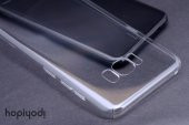 Samsung Galaxy S8 Kılıf Şeffaf Sert Arka Kapak Koruyucu Clear Cov - 5