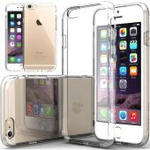 iPhone 7 Plus 360 Derece Silikon Kılıf Ön Arka Koruyucu Kapak Ful - 1