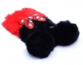 iPhone 5 5S Kılıf Pelush Mickey Kapak Kap + Ekran Koruyucu Cam - 6