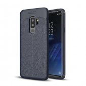 Samsung Galaxy S9 Plus Silikon Lacivert Kılıf Arka Koruyucu Kapak - 1