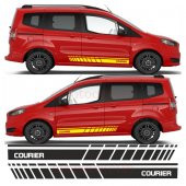 Ford Courier Yan Şerit Oto Sticker - 1
