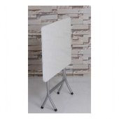 Teknor Ahşap Katlanabilir Beyaz 60x90 Katlanır Masa - 2