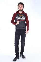 CAZADOR ERKEK KAPŞONLU SWEAT SLİM FİT 5054 - 7