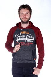 CAZADOR ERKEK KAPŞONLU SWEAT SLİM FİT 5054 - 8