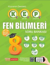 Kırmızı Beyaz 8. Sınıf KEP Kazanım Destekli Fen Bilimleri Soru Bankası - 1