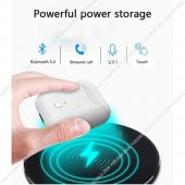 LK-TE9 Dokunmatik Kablosuz Şarjlı Mikrofonlu Bluetooth Kulaklık - 2
