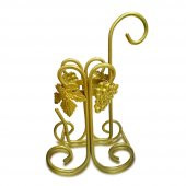 Vitale Dekoratif Ferforje Şaraplık Altın AK.FE0010 - 1